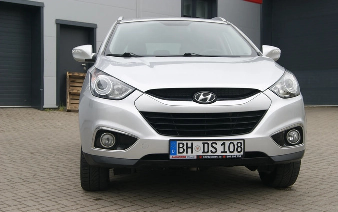 Hyundai ix35 cena 38500 przebieg: 161258, rok produkcji 2013 z Krosno małe 466
